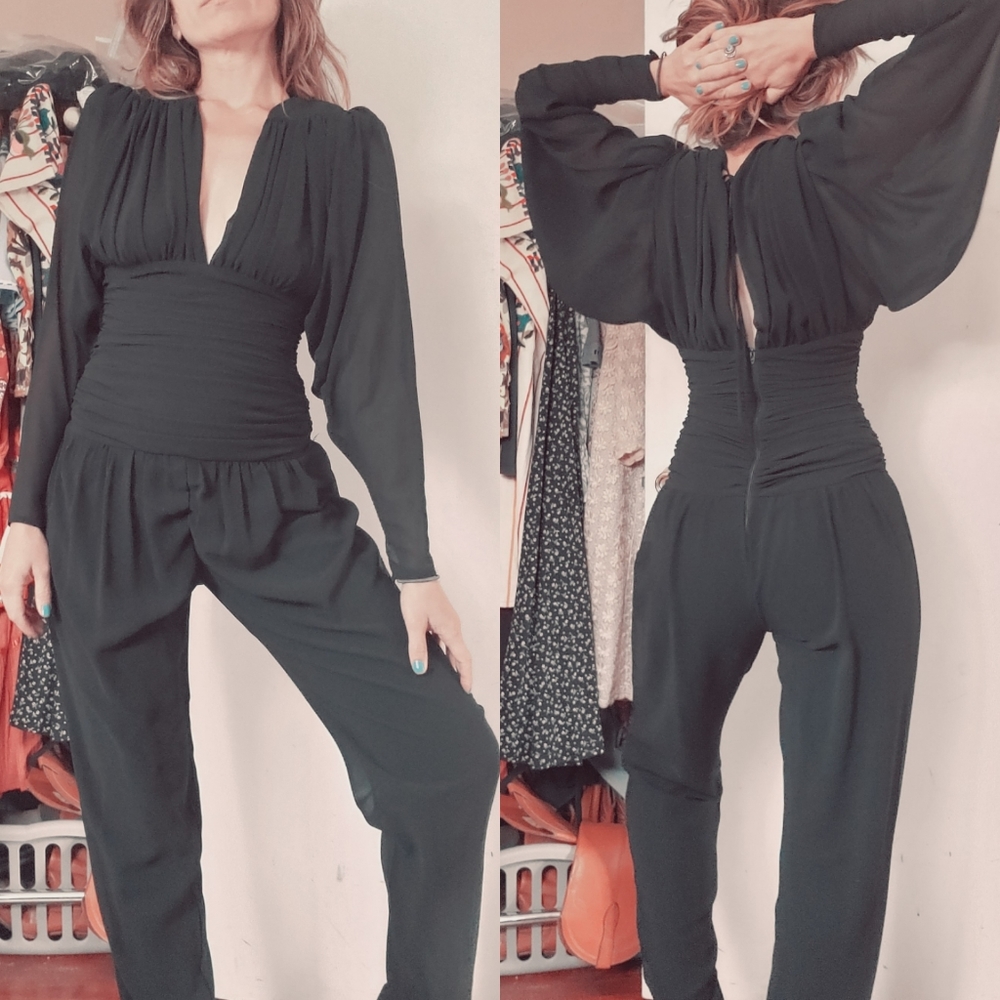 1980s jumpsuit size small
